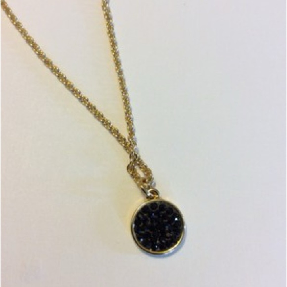 Kate Spade Black and Gold Necklace